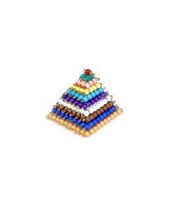 Carrés Des Perles Colorées - N/A