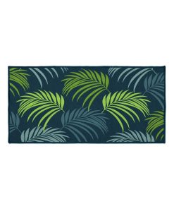 Tapis Multi-usage 50 x 120 cm Blue Vegetal - Bleu Vert