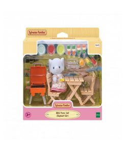 5640 'sylvanian Families' La Fille Éléphant Et Son Set De Pique-nique - N/A
