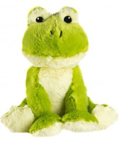 Peluche Bouillotte Grenouille - Made in France - Vert