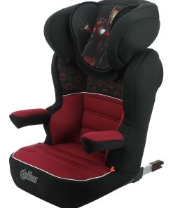 Siège Auto Rehausseur Rway Easyfix Groupe 2/3 (15-36kg) - Iron Man - Noir