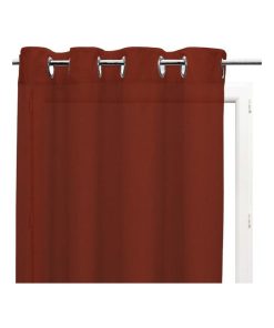 Voilage "Panama" 135 x 250 cm - Rouge brique