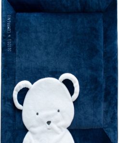 Tapis de jeu Tapidou ours (100 x 100 cm) - Bleu