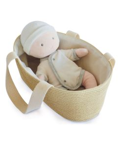 Poupée souple Pol dans son couffin (28 cm) - N/A