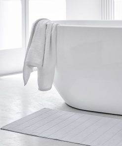 Tapis de bain 80 x 50 cm - Blanc