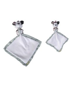 Doudou DS souris minnie Plat - Blanc
