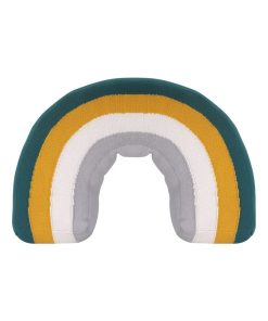 Coussin Arc-en-Ciel en coton - Vert