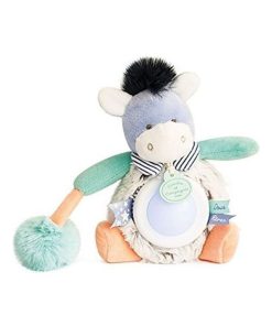 doudou Doudou et compagnie Ane Violet DC3053 Lovely Veilleuse - Violet