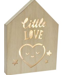 Lampe veilleuse kids coeur - Beige