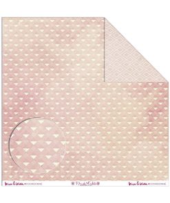 Papier créatif Frida Kahlo - motif triangles roses - N/A