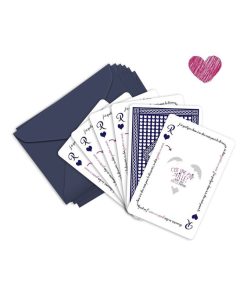 5 Cartes À Gratter Et Enveloppes | Annonce Sexe Bébé 'fille' | Fabrication Française - N/A