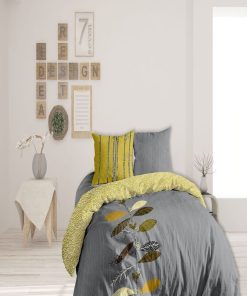 GABELA OLIVE HC 260x240 PLACEE + 2 TAIES PLACEES - Vert olive