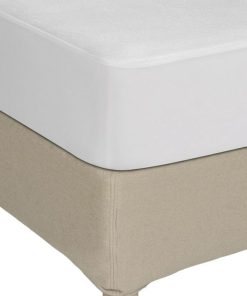 Univers Decor - Protège Matelas Imperméable, Absorbant Et Anti-acariens 160 X 200 Cm - Blanc
