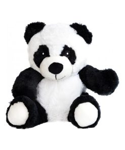 Peluche Bouillotte Panda - Made in France - Blanc
