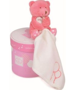 doudou Doudou et compagnie Ours Rose Vol au vent DC2810 Vol au Vent Musical - Rose