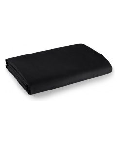 Drap plat 100% Coton / 57 fils/cm² - Noir
