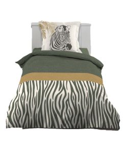 Housse de couette Zanzibar le zebre - Vert