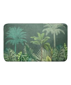 Tapis de bain Tropicale vagabonde - Vert