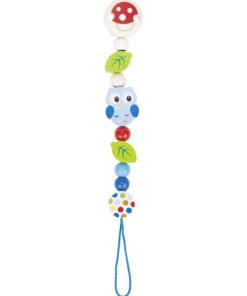 Accroche tétine Chouette - Multicolore