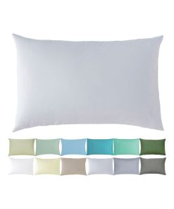 Taie d'oreiller bébé - 100% coton Bio - 'P'tit Basile' - Gris perle