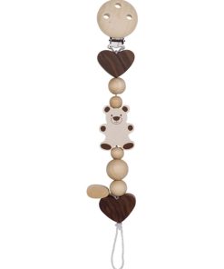 Accroche tétine Ours Nature 764140 - Multicolore