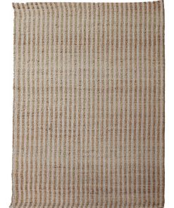 Tapis jute 120x170 VERTYJUTE Beige tapis kilim fait main - Beige