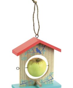 Mangeoire pour oiseaux en bois - N/A