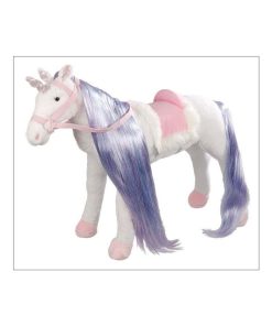 Licorne debout Avec son - Capacité de charge d'env. 100 kg - Blanc