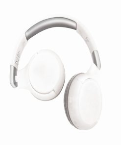 Casque 2 En 1 Bluetooth® Et Filaire Confortable Et Pliable – Blanc/argenté - N/A