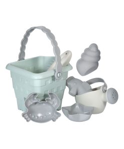 Kit de jouets de sable pour bébé 6 pièces , Tilda - Gris Multicolore