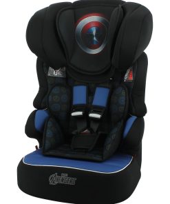 Siège Auto Beline Groupe 1/2/3 (9-36kg), - Captain America - Bleu