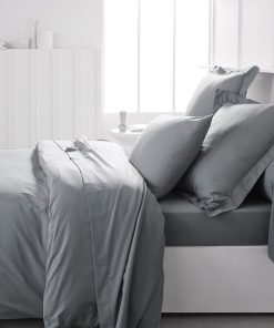 Housse de couette 'ORGANIC' 'TODAY' - Gris