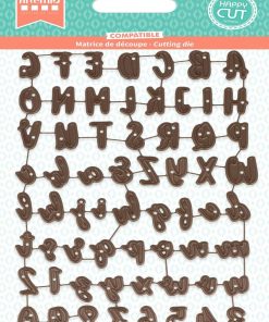 Matrices de découpe - Alphabet et chiffres - N/A
