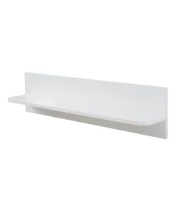 ROBA Étagère murale "Retro 2" 90 cm – blanc brillant - Blanc