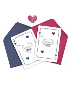 2 Cartes À Gratter Et Enveloppes | Annonce Grossesse ' Parrain Et Marraine ' | Fabrication Française - N/A