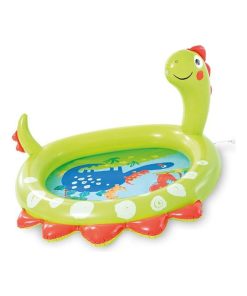 Piscinette gonflable fontaine dinosaure - Vert