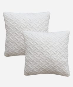 Lot de 2 oreillers - blanc