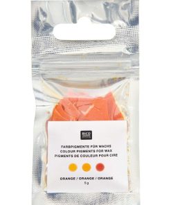 Colorant pour bougie orange 5 g - Orange