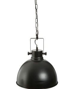 Suspension métal ronde D30 noir - Noir