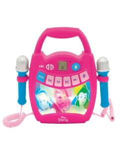 Enceinte Bluetooth DS Princesses Avec Effets Lumineux Et Micros Et Batterie Rechargeable Incluse - N/A