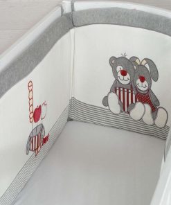Tour De Lit Bébé Kinousses - Blanc