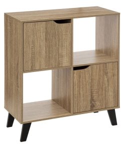 Etagère 4 cases Mix naturel Ceda - Beige