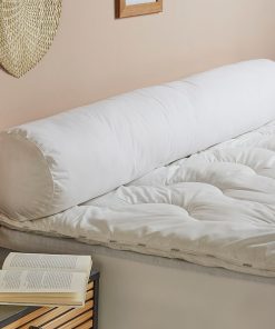 DODO - Traversin Micro Green Toucher duvet Moelleux - Blanc