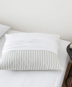 DODO - LOT DE 2 PROTÈGE OREILLERS ANTI-ACARIENS ET ABSORBANT - Blanc