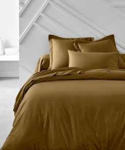 Housse de couette ESSENTIAL - Bronze