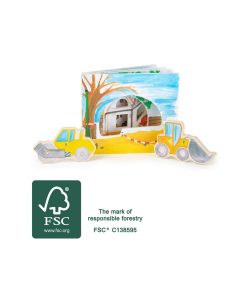 Livre D'images En Bois Fsc Le Chantier - N/A