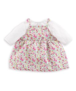Robe Jardin en Fleurs pour poupon 42cm - N/A