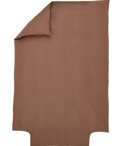 Housse de couette Coton Bio 57 fils - 'P'tit Basile' - Mauve