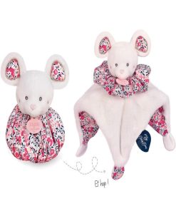 Doudou boule 3 en 1 Souris Les petits futés - N/A