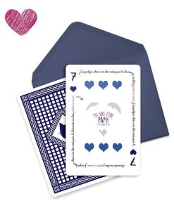 1 Carte À Gratter Et Enveloppe | Annonce Grossesse 'papy' | Fabrication Française - N/A